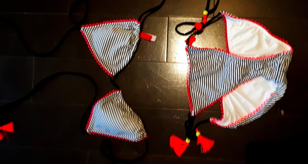 👙 Nautical theme triangle bikini👙
